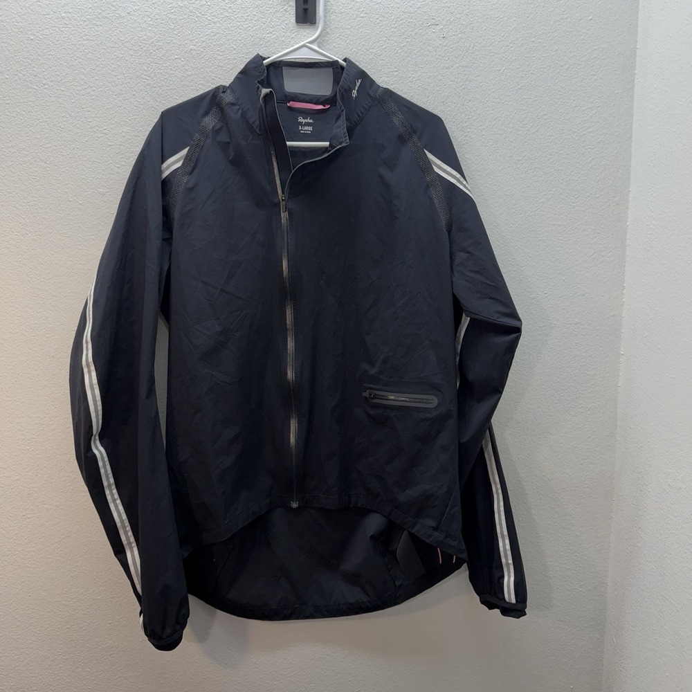 Rapha Classic Wind Jacket Cycling Race wear Athletic Black Men's XL nylon